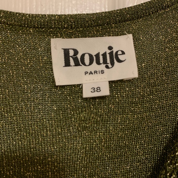 Rouje Olive Green Dress - Picture 3 of 5